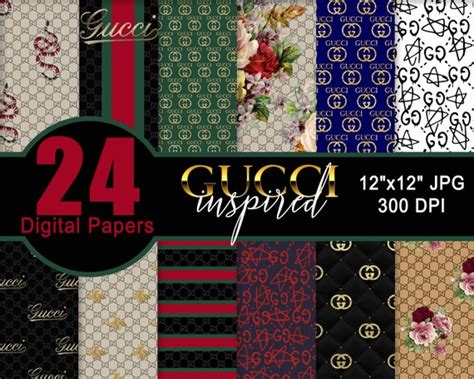 gucci flower wrapping paper|Gucci inspired wrapping paper.